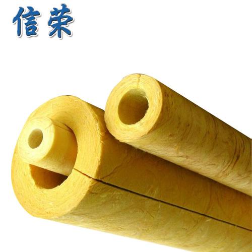 厂家直销耐高温防火憎水玄武岩管道保温岩棉管 建筑节能的理想选择